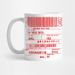 Cargo Stamps Mug